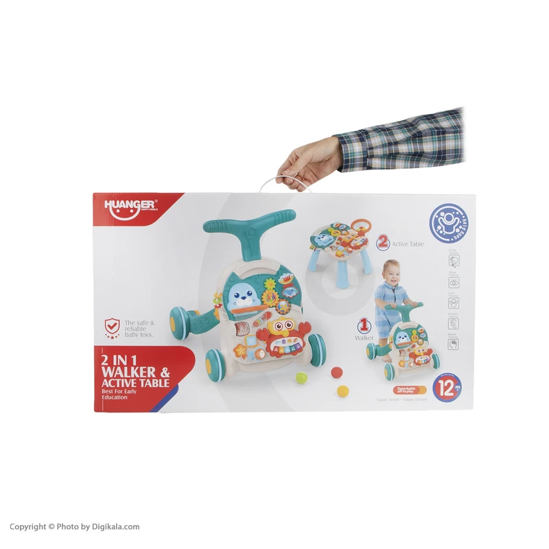 عکس شماره 7 : واکر کودک هانگر مدل b8260