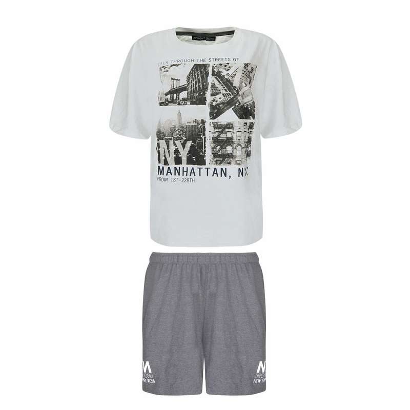 ست تی شرت و شلوارک مردانه لیورجی مدل x1