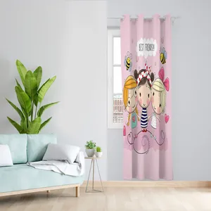  پرده مدل دختر مخمل پانچی کد 1335 سایز 140x280 سانتی متر 