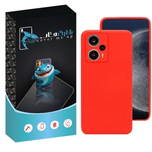 کاور شارک قاب مدل سیلیکونی مناسب برای گوشی موبایل شیائومی Poco F5