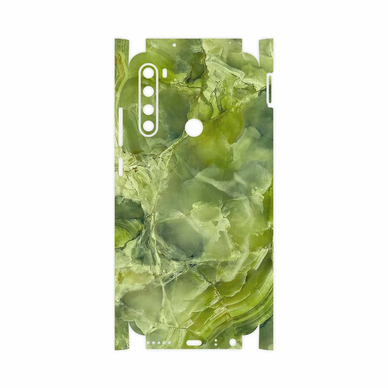 برچسب پوششی ماهوت مدل Green Crystal Marble-FullSkin مناسب برای گوشی موبایل شیائومی Redmi Note 8