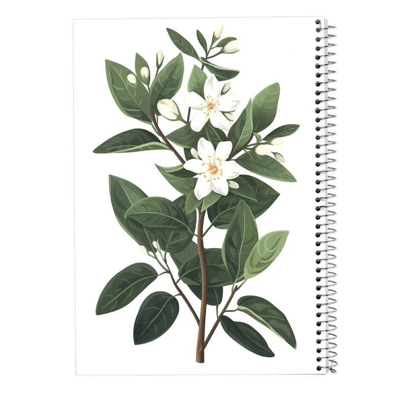 دفتر مشق 100 برگ مدوپد مدل گل کد DF13871