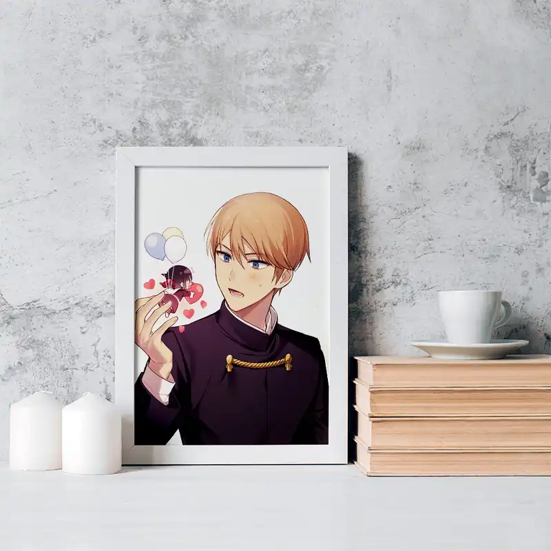 تابلو خندالو مدل میوکی ساما انیمه کاگویا ساما کد 16033