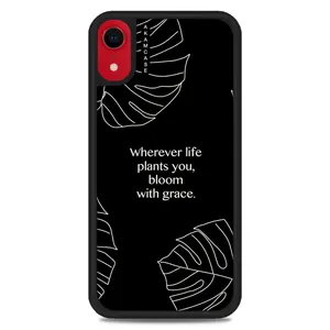 AKAM AMC-WAXR-QOUTES8 Cover For Apple iPhone XR