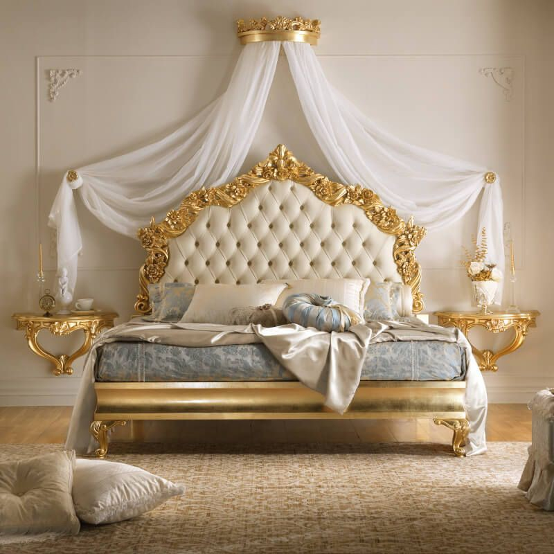 تخت خواب 2نفره مدل گلسرخ سایز180x160 سانتی متر