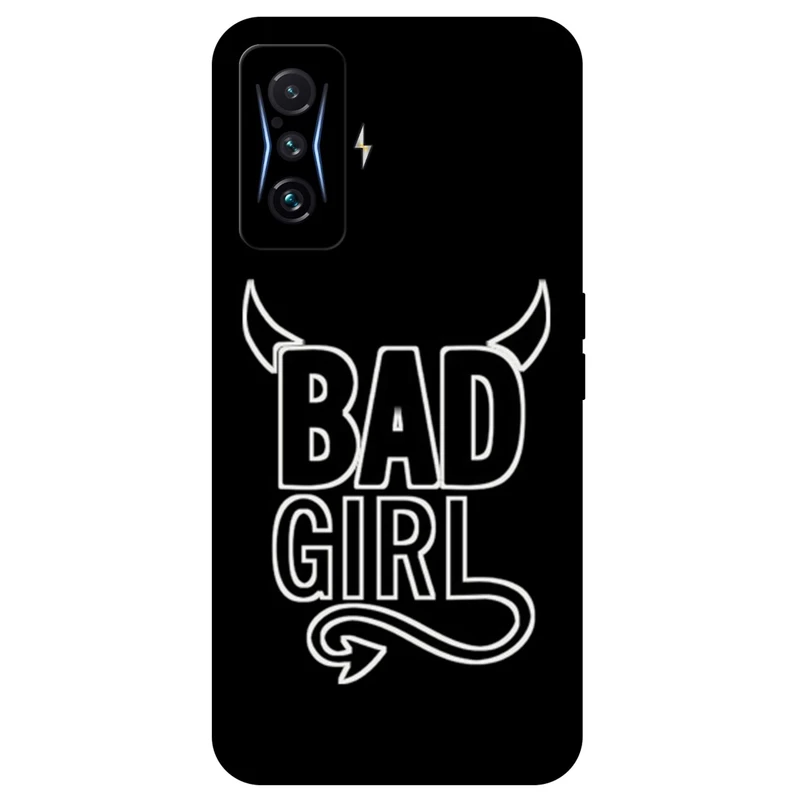 کاور مگافون طرح دختر بد مدل 8105 مناسب برای گوشی موبایل شیائومی Poco F4 GT