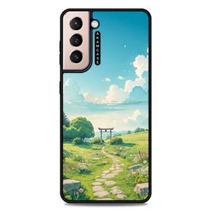 AKAM AMC-WSGS21P-NATURE-11 Cover For Samsung Galaxy S21 Plus