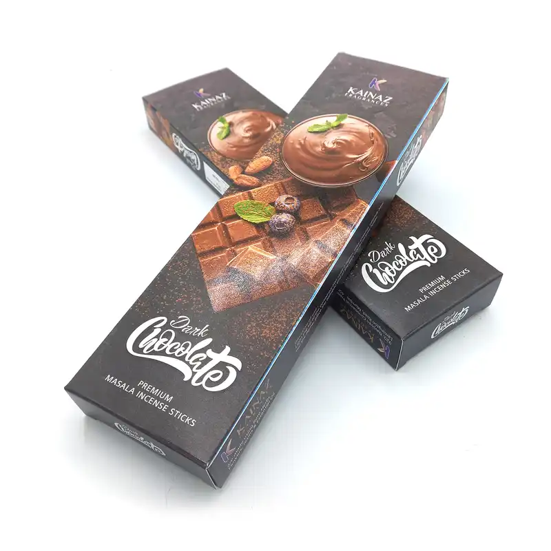 عود کیناز مدل دستساز شکلات تلخ dark chocolate