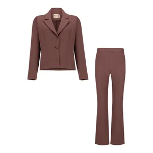 ست کت و شلوار رسمی زنانه السانا مدل گلسان کد 159806