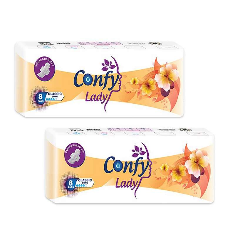 نوار بهداشتی کانفی مدل Pr4245.2 بسته 2 عددی نوار بهداشتی کانفی مدل Pr4245.2 بسته 2 عددی