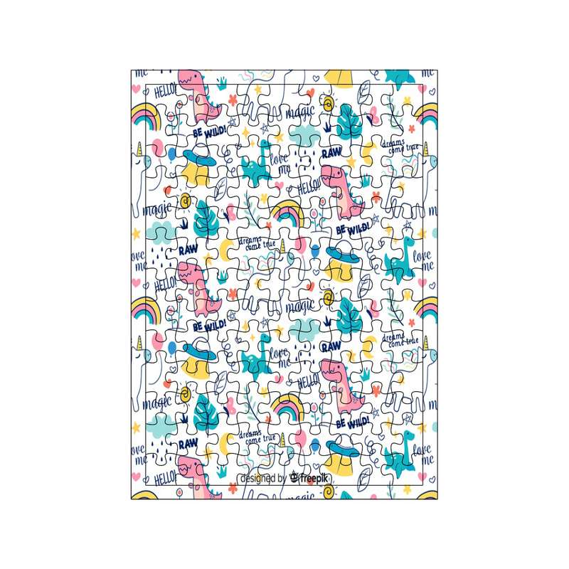 پازل 117 تکه مدل یونیکورن کد 1786