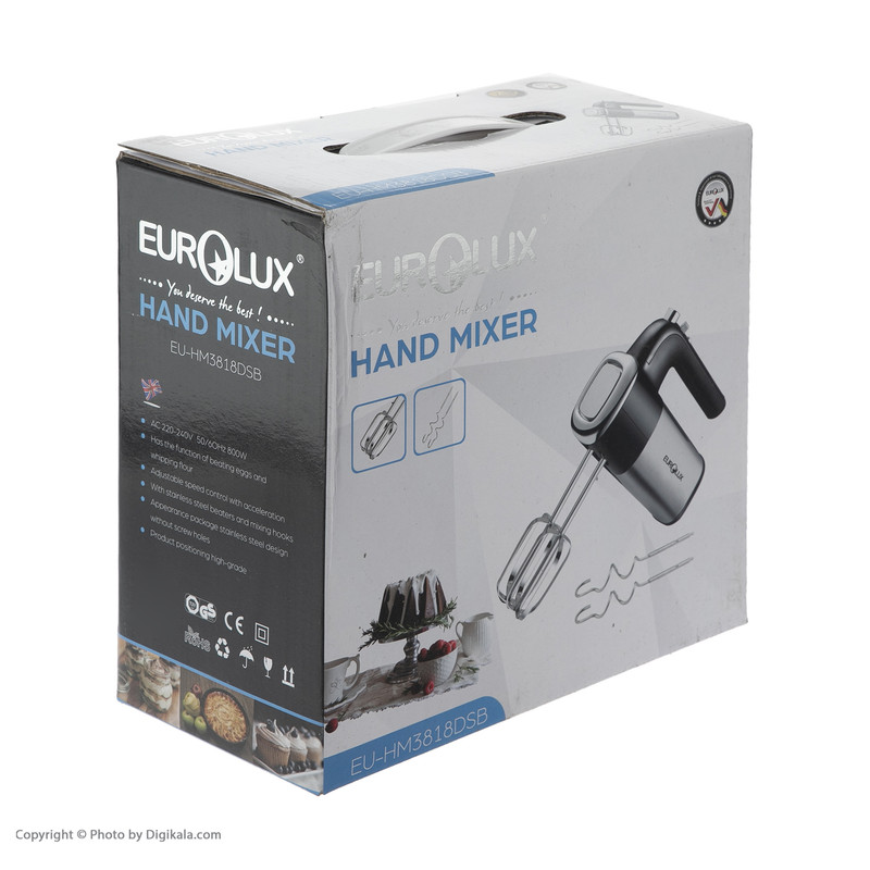همزن یورولوکس مدل EU-HM3818DSB