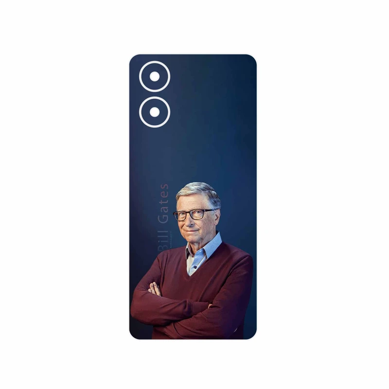 برچسب پوششی ماهوت مدل Bill_Gates مناسب برای گوشی موبایل موتورولا Moto G04