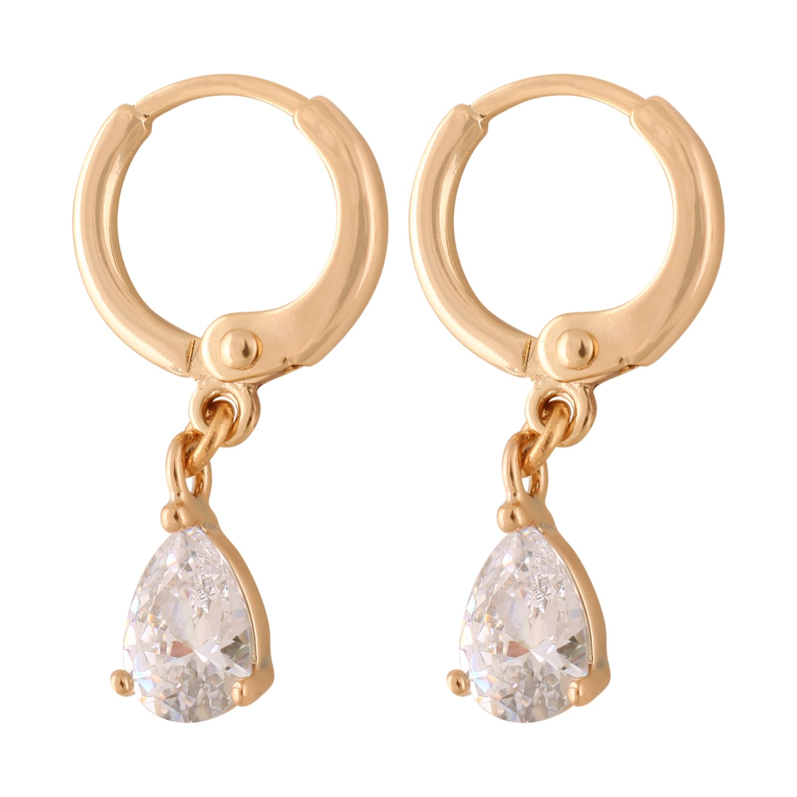 گوشواره زنانه ژوپینگ مدل اشک کد E3820 -  - 1
