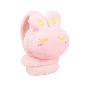 گوش گیر زمستانی بچگانه مدل هدفونی طرح خرگوش