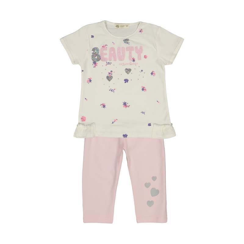 ست بلوز و شلوار دخترانه نونا مدل 2211225-0580