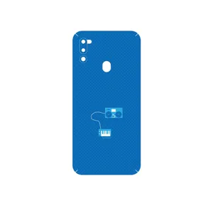 MAHOOT Minimal DJ Icon Cover Sticker for Samsung Galaxy M21 2021 Edition