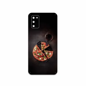 MAHOOT Pizza Cover Sticker for Samsung Galaxy A03S