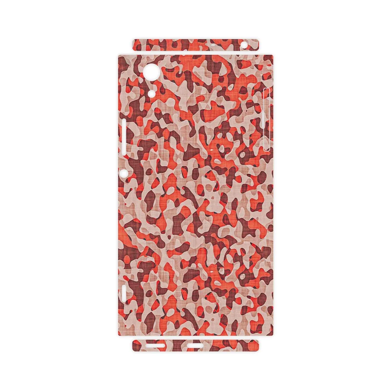 برچسب پوششی ماهوت مدل Red Infantry Army-FullSkin مناسب برای گوشی موبایل سونی Xperia XA1