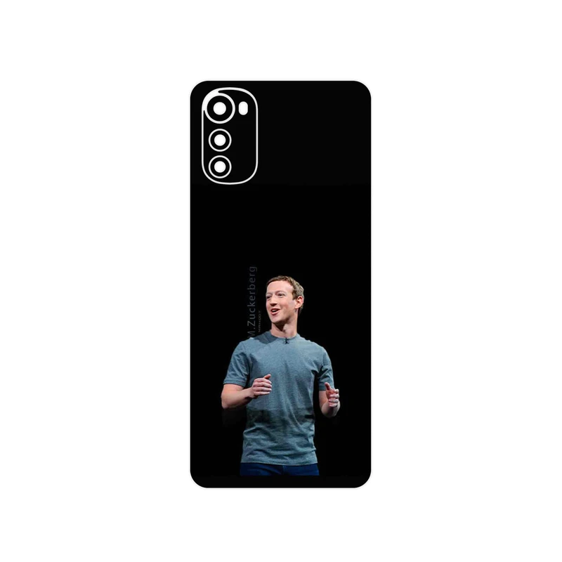 برچسب پوششی ماهوت مدل Mark_Zuckerberg مناسب برای گوشی موبایل موتورولا Moto E32s
