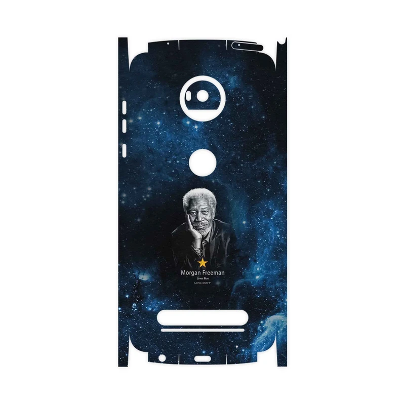 برچسب پوششی ماهوت مدل Morgan Freeman-FullSkin مناسب برای گوشی موبایل موتورولا Moto Z2 Play