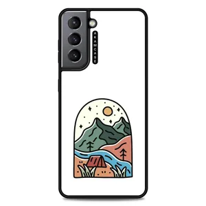 AKAM AMC-WSGS21-MOUNTAINS-19 Cover For Samsung Galaxy S21