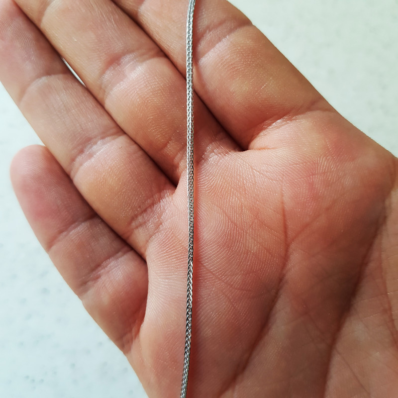 زنجیر نقره زنانه سلین کالا مدل چهار پر ce-za11