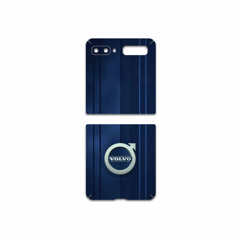 برچسب پوششی ماهوت مدل Volvo مناسب برای گوشی موبایل سامسونگ Galaxy Z Flip