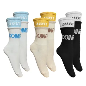 جوراب ساق بلند مردانه تن پوش هنگامه مدل پنبه دوکش اسپرت JUST مجموعه 3 عددی