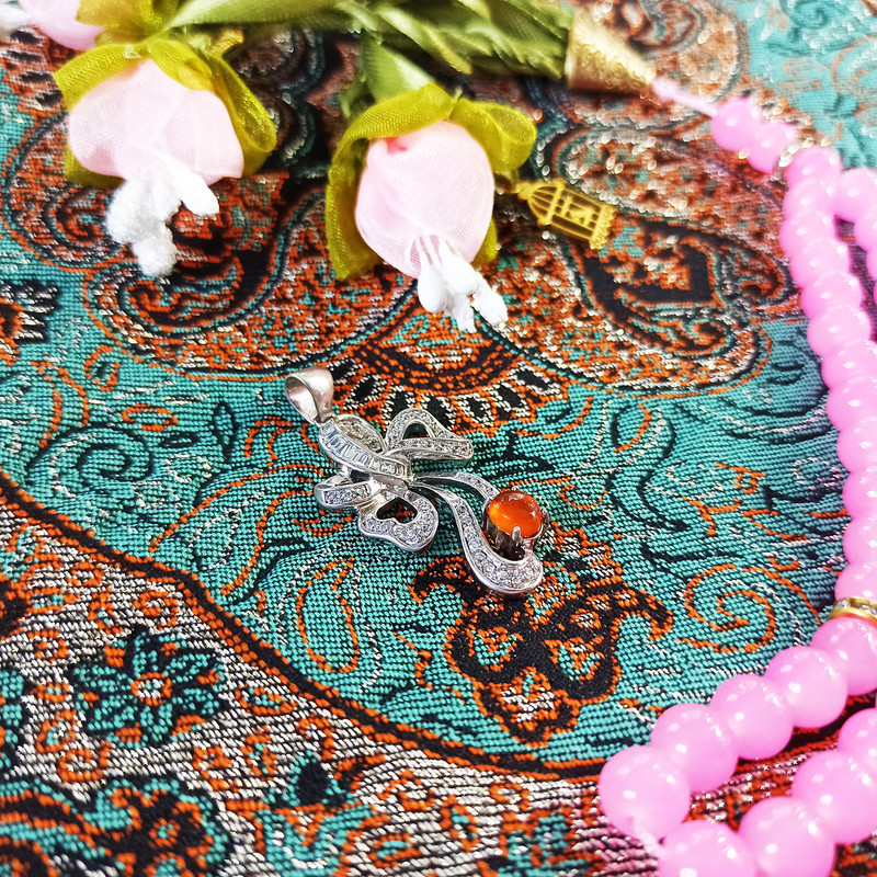 آویز گردنبند نقره زنانه سلین کالا مدل ce-pel24