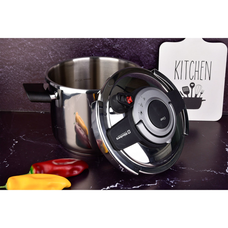 زودپز نورنبرگ مدل B - GRAY گنجایش 6.5 لیتر