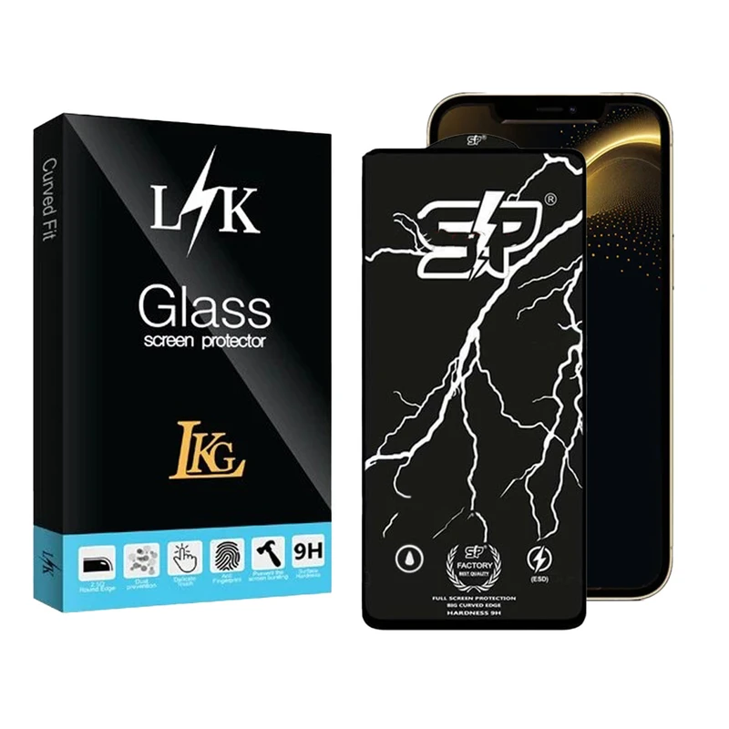 محافظ صفحه نمایش ال کا جی مدل اس پی مناسب برای گوشی موبایل اپل iPhone 12 / 12 Pro