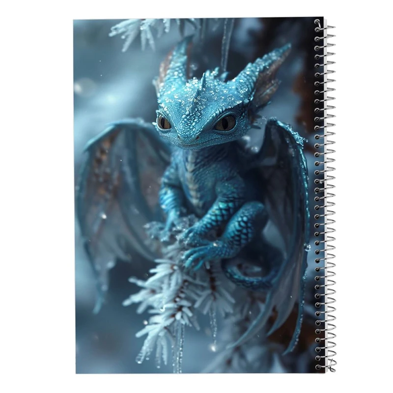 دفتر شطرنجی 50 برگ مدوپد طرح اژدها کد DF16781