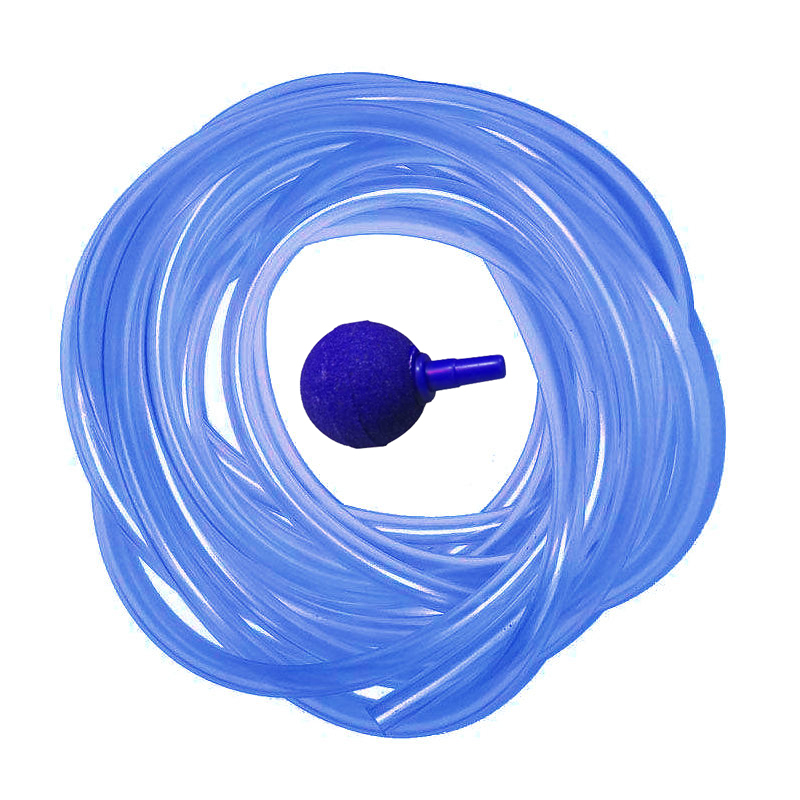 شلنگ هوای آکواریوم ماهی پت مدل M طول 1 متر به همراه سنگ هوا