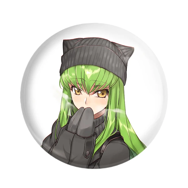 مگنت خندالو طرح C.C سی سی انیمه مدل Code Geass کد 13080