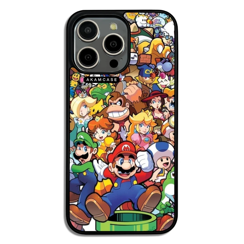 کاور آکام مدل AMC-WA15PROMAX-SUPER MARIO5 مناسب برای گوشی موبایل اپل iPhone 15 Pro Max