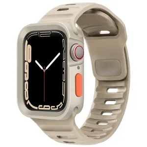 Sprig Spig Amizze Band suitable for Applewatch Series 4/5/6/7/8/9/SE/SE2/SE3 Size 44/45mm with cover