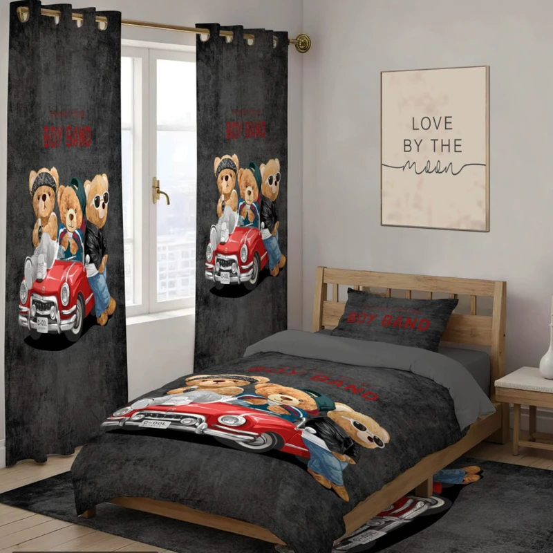 سرویس خواب تک نفره 4 تکه مدل پسرانه کد ۱۰۲۴