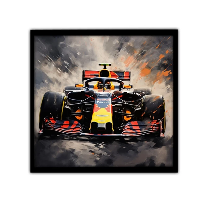 تابلو نوری بکلیت طرح ماشین مسابقه رالی مدل B-MID-17289