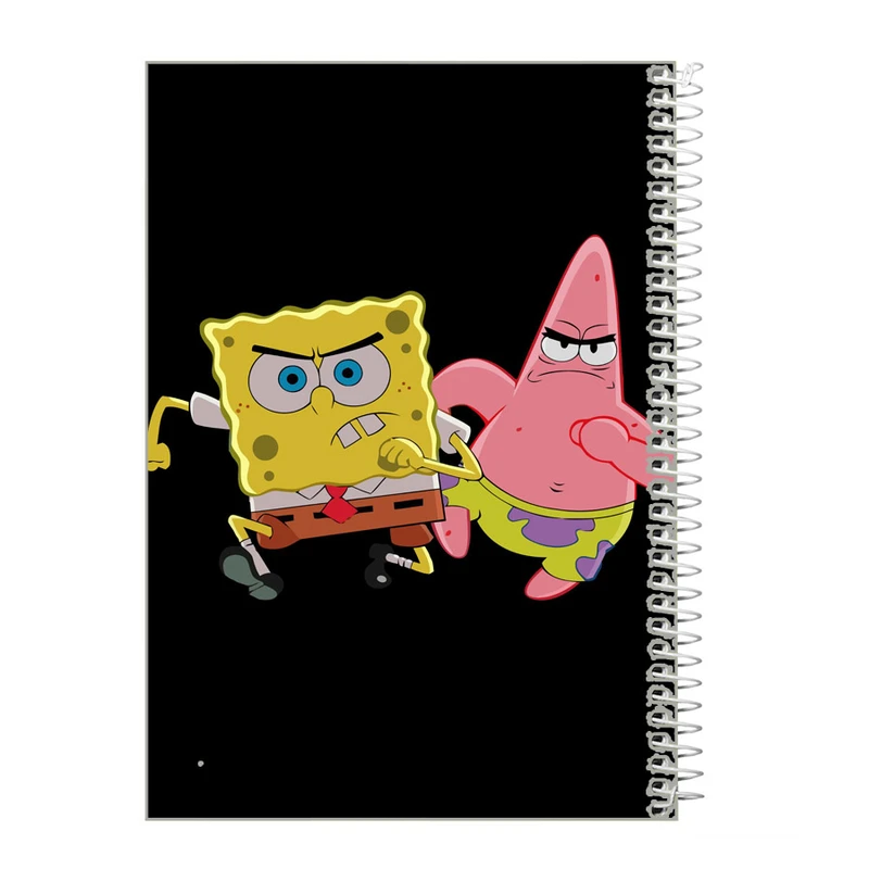 دفتر مشق 50 برگ طرح باب اسفنجی کد m373