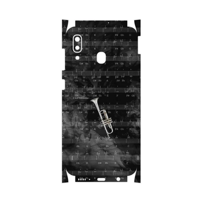 برچسب پوششی ماهوت مدل Trumpet-FullSkin مناسب برای گوشی موبایل سامسونگ Galaxy M10s