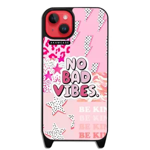 AKAM AMCWLA15PLUS-GOOD VIBES9 Cover For Apple iPhone 15 Plus