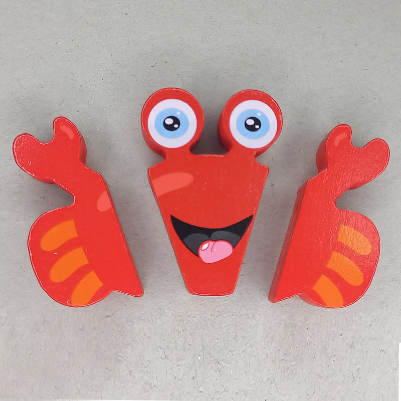 پازل آموزشی مدل جورچین برشی حیوانات دریایی