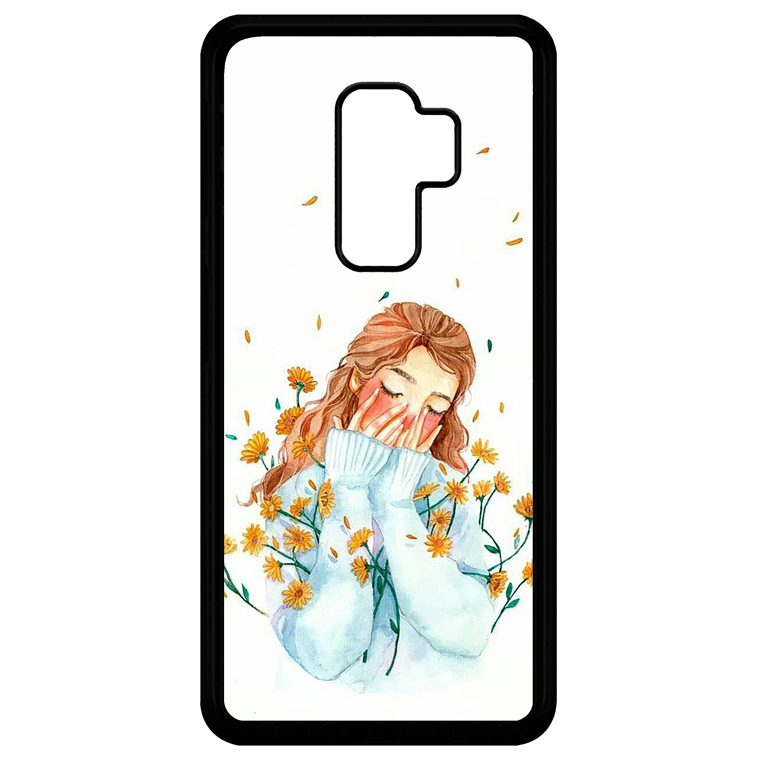 کاور طرح Girl مدل CHL50315 مناسب برای گوشی موبایل سامسونگ Galaxy S9 Plus