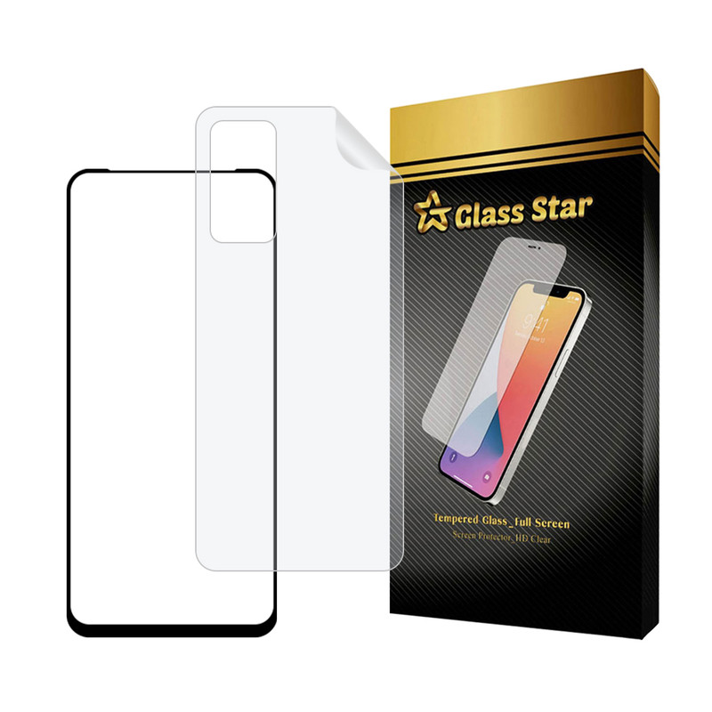 محافظ صفحه نمایش سرامیکی شفاف گلس استار مدل CERAMICNANOST مناسب برای گوشی موبایل شیائومی Redmi Note 11 Pro 4G / Redmi Note 11 Pro 5G به همراه محافظ پشت گوشی