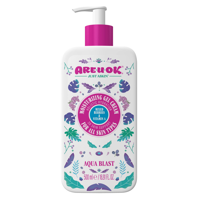 ژل آبرسان آر یو اوکی مدل Mixed Berries And Vitamin A حجم 500 میلی‌لیتر