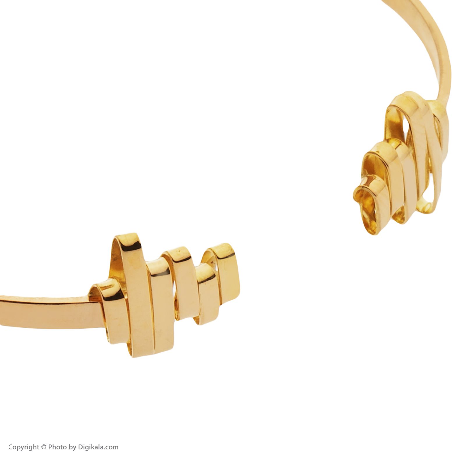 دستبند طلا 18 عیار زنانه سنجاق مدل X090857 -  - 3