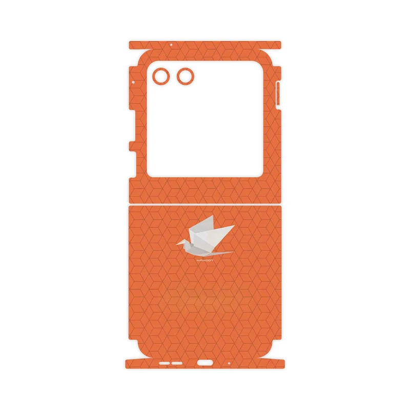 برچسب پوششی ماهوت مدل Minimalist origami bird-FullSkin مناسب برای گوشی موبایل موتورولا Razr 40 Ultra