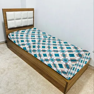 ملحفه پلی کتان مدل یاقوت یک نفره سایز 200x120 سانتی‌متر