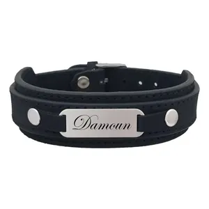 دستبند نقره مردانه ترمه ۱ مدل دامون کد 154 DCN